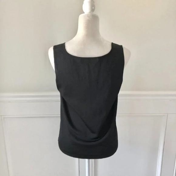 Company Ellen Tracy Black Knit Shell M - Picture 4 of 4